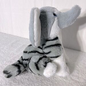 5/$35 Mashmals Grey White Ellie Cat Elephant Cat Hybrid Plush Toy Stuffed Animal